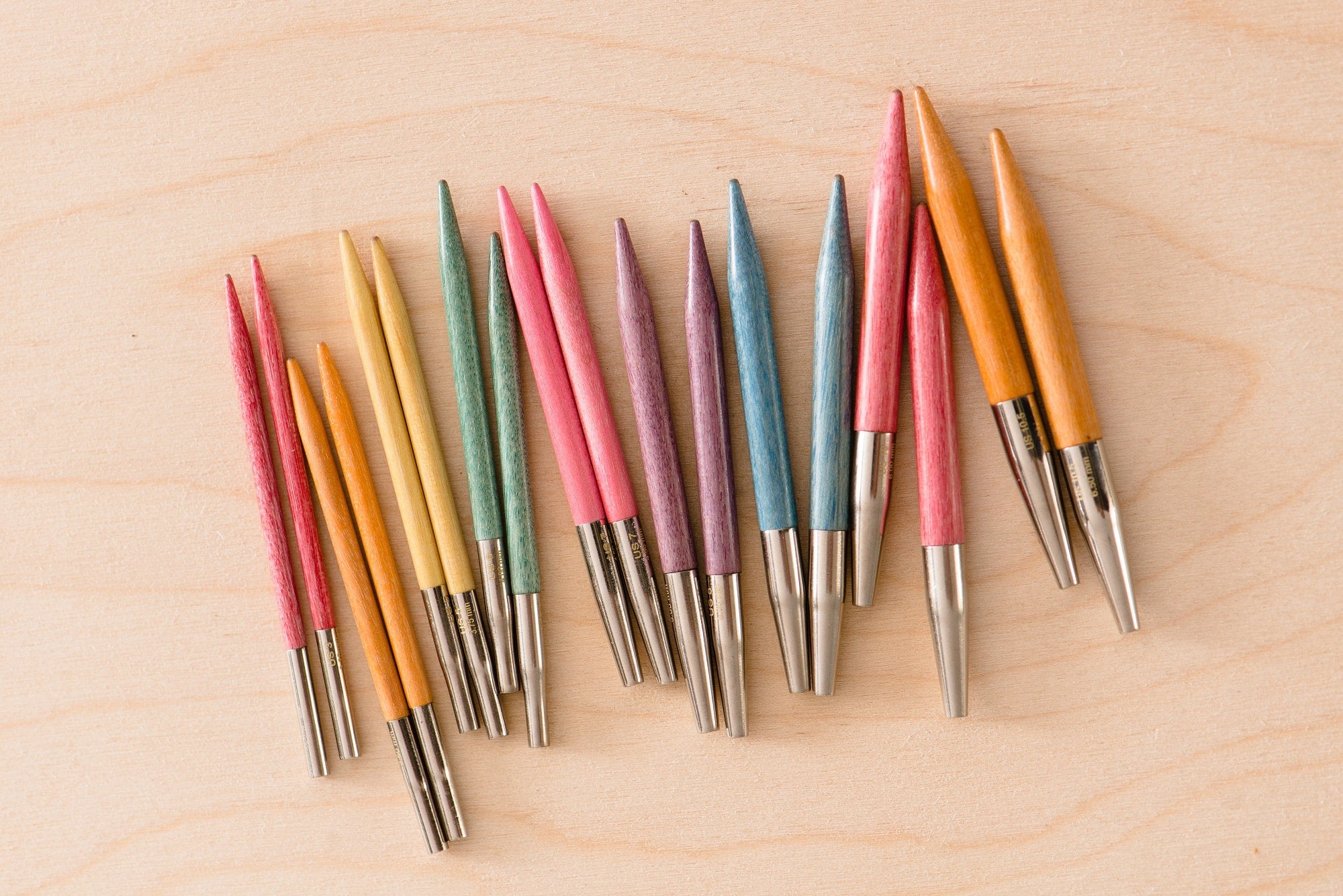Lykke 5" Multi Color Interchangeable Circular Needle Set