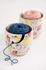 fruit salad ceramic yarn bowl - book - Image 1