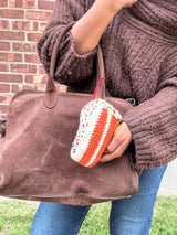 carrot cake bag charm crochet kit - pattern - Image 5