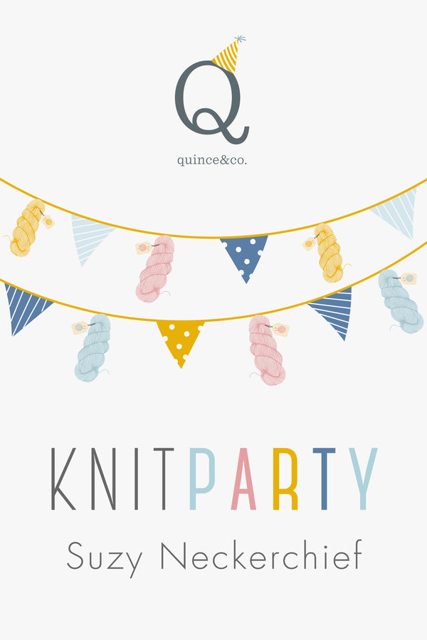 Knit Party Suzy Neckerchief Kit