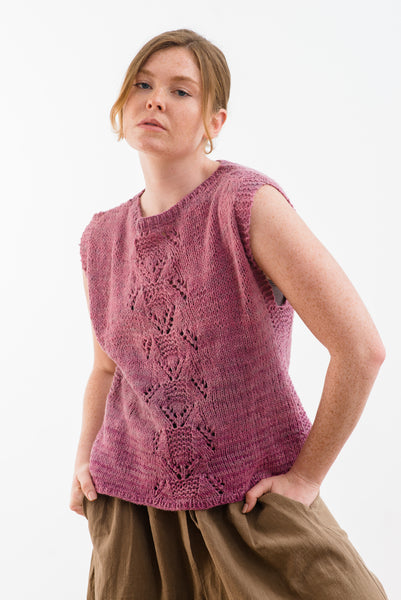 Ivalo Vest Knitting Pattern by Pam Allen – Quince & Co.