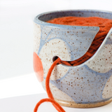 daisy ceramic yarn bowl - book - Image 7