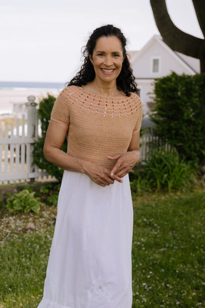Greda Cotton Top Crochet Pattern – Quince & Co