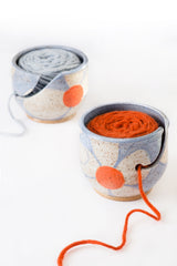 daisy ceramic yarn bowl - book - Image 1