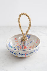 Floral Birdbath/ Notions Dish - book - Image 1