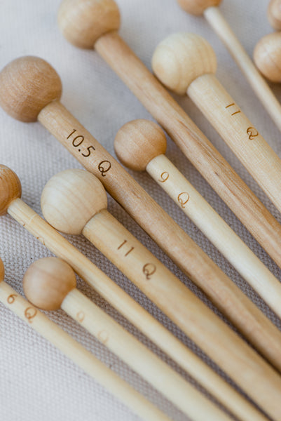 Straight Knitting Needles – Twin Birch Products