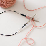 lykke 3.5" driftwood interchangeable circular needle set - book - Image 5
