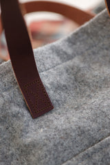 wool crossbody project tote - book - Image 6