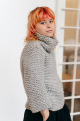 rectangle #10 / pullover with collar - pattern - Image 3