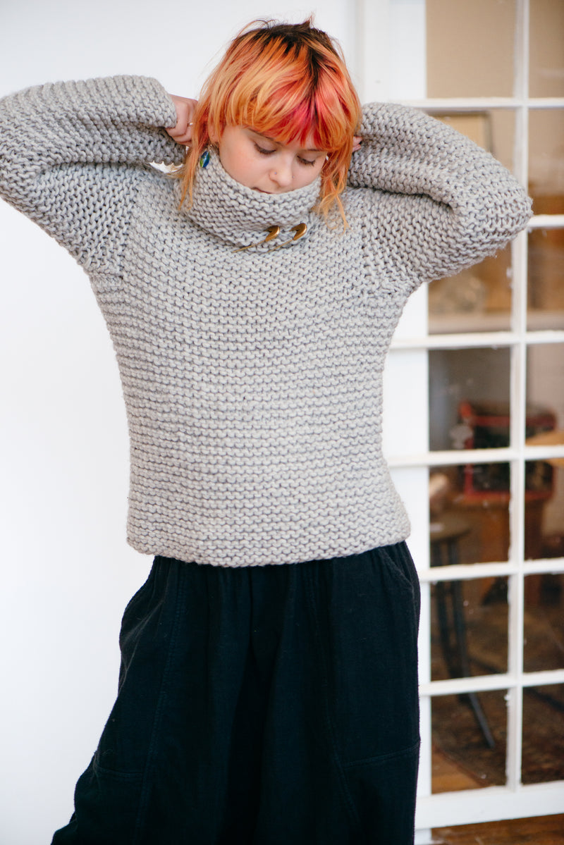 rectangle #10 / pullover with collar
