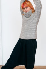 rectangle #10 / pullover with collar - pattern - Image 5