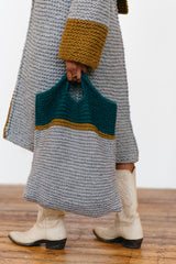 rectangle #6 / striped bag - pattern - Image 1