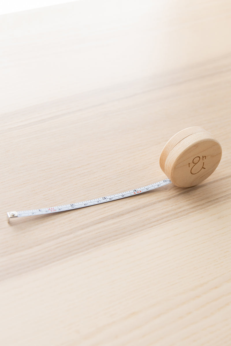 wooden measuring tape