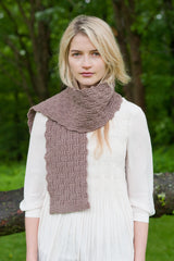 twisted basket stitch scarf - pattern - Image 2