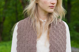 twisted basket stitch scarf - pattern - Image 3
