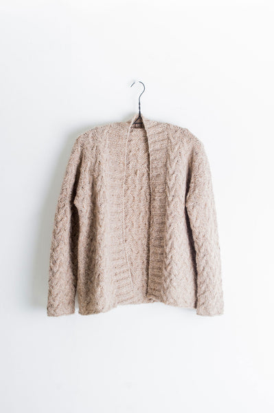 Chestnut Cardi Knitting Pattern by Pam Allen – Quince & Co.
