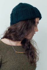 folded brim hat - pattern - Image 2