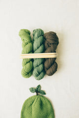 leaf-top baby hat - patterns - Image 2