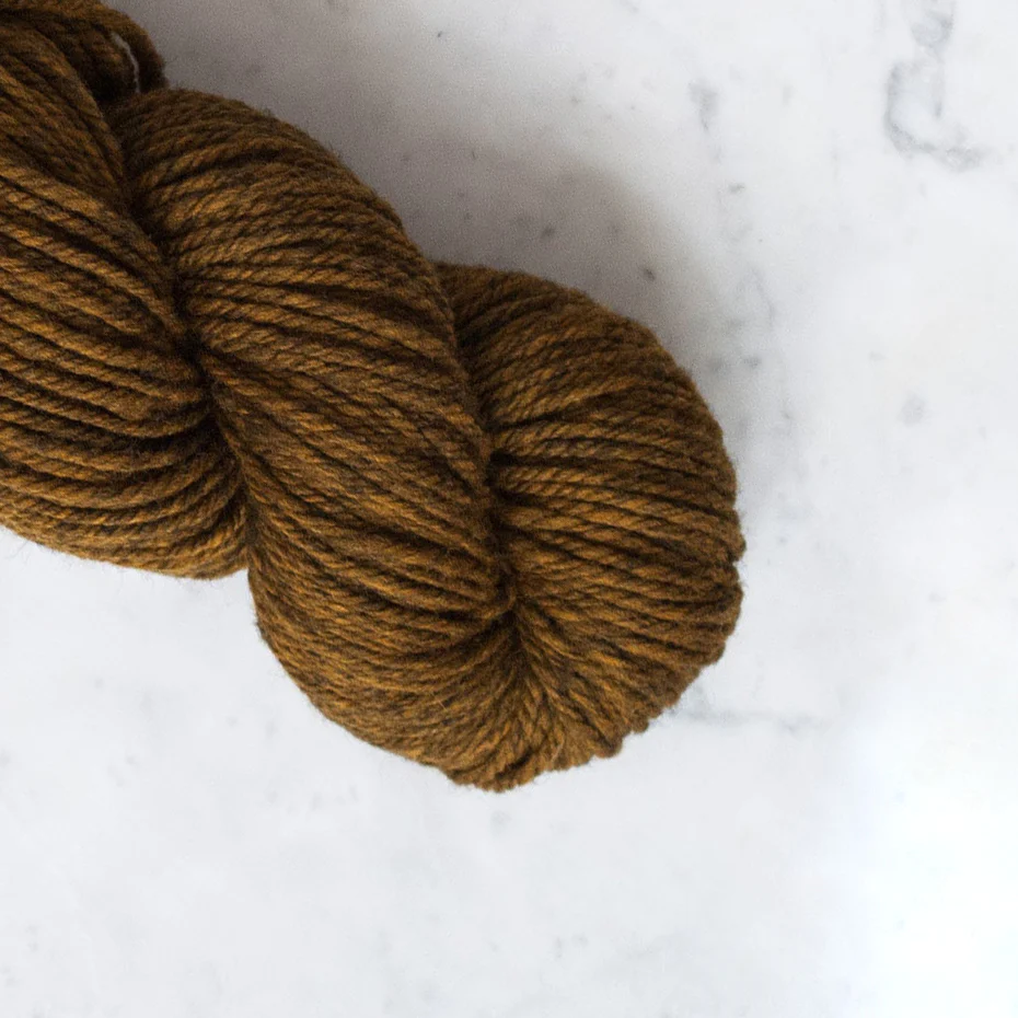 Superchunky Corriedale Yarn, Natural Brown