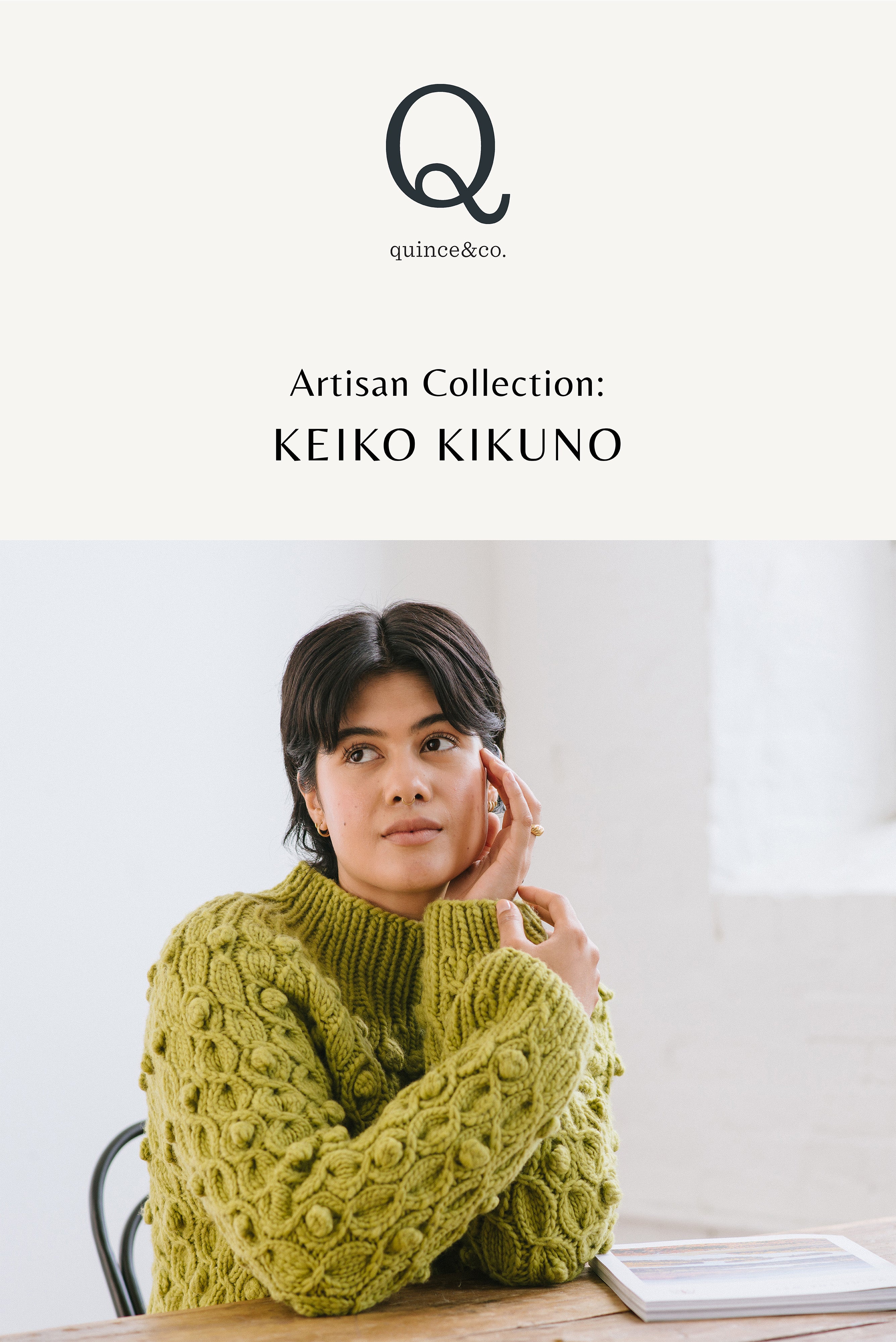 Artisan Collection: Keiko Kikuno – Quince & Co.