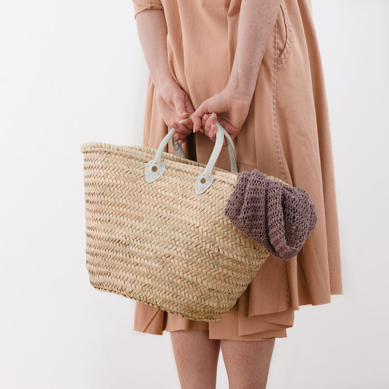 French Market Basket — Sand & Pine