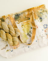 eco printed natural dyed tote bag & owl bundle - book - Image 2