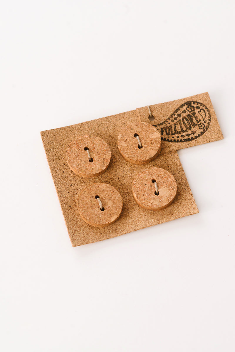 Cork Buttons
