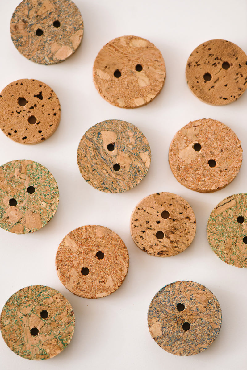Cork Buttons