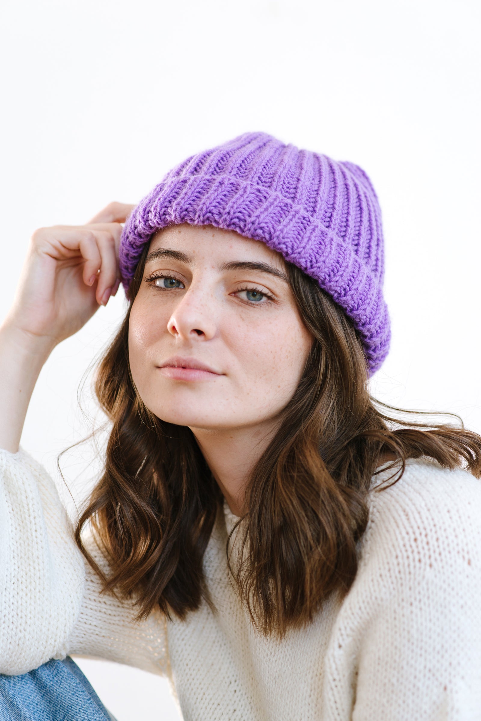 hadfield hat knitting pattern – Quince & Co.