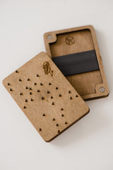 Magnetic Wooden Needle Case - book - Image 7