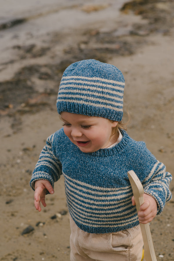 petit marin pullover and cap