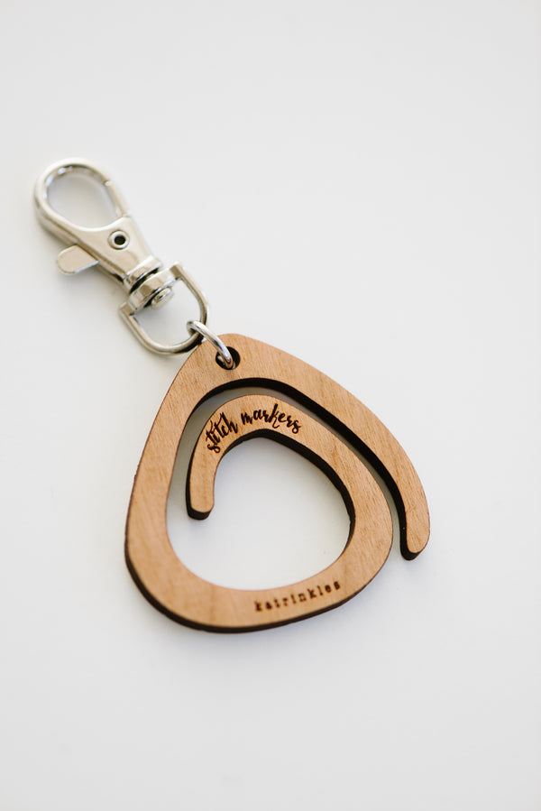 Stitch Marker Holder Fob Clip