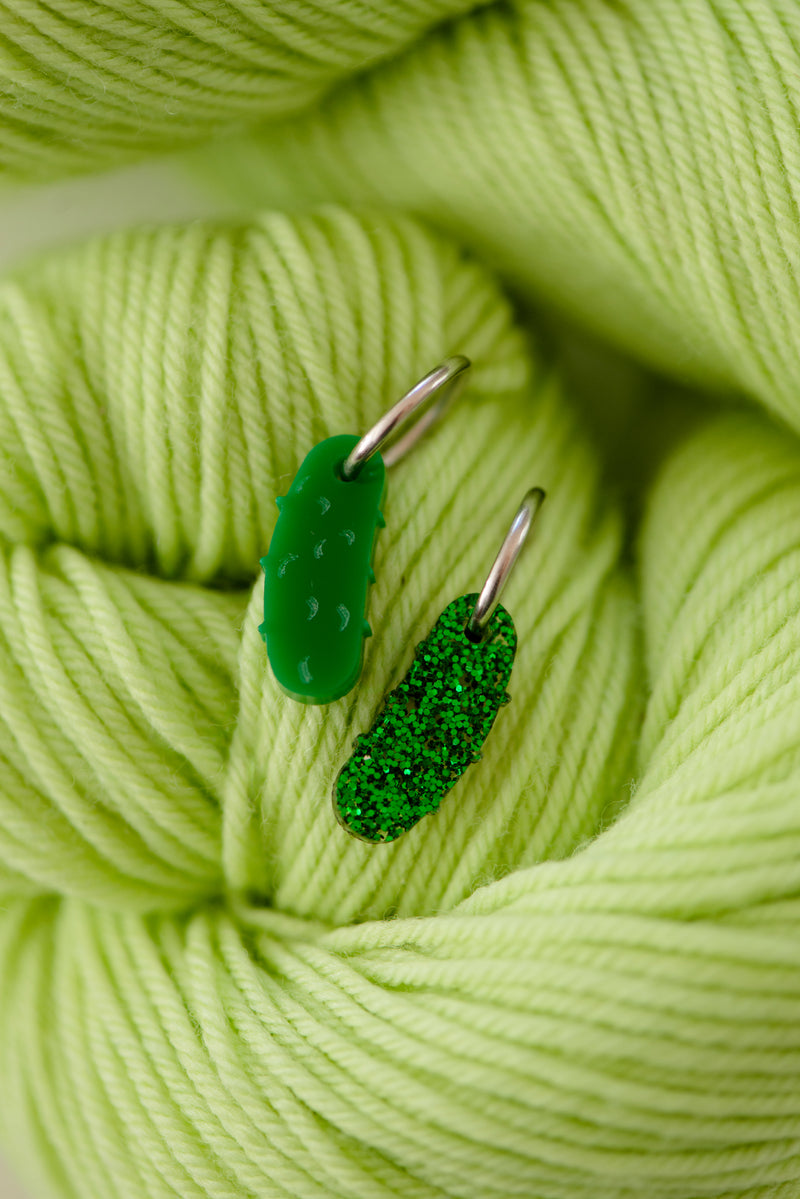 pickles stitch marker set