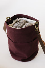 canvas bucket bag - book - Image 1