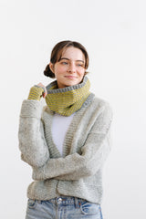 herringbone mitts & cowl kit - pattern - Image 1