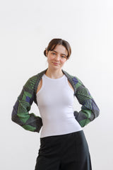 stripes & squares shrug kit - pattern - Image 6