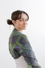 stripes & squares shrug kit - pattern - Image 2