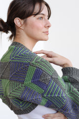 stripes & squares shrug kit - pattern - Image 5