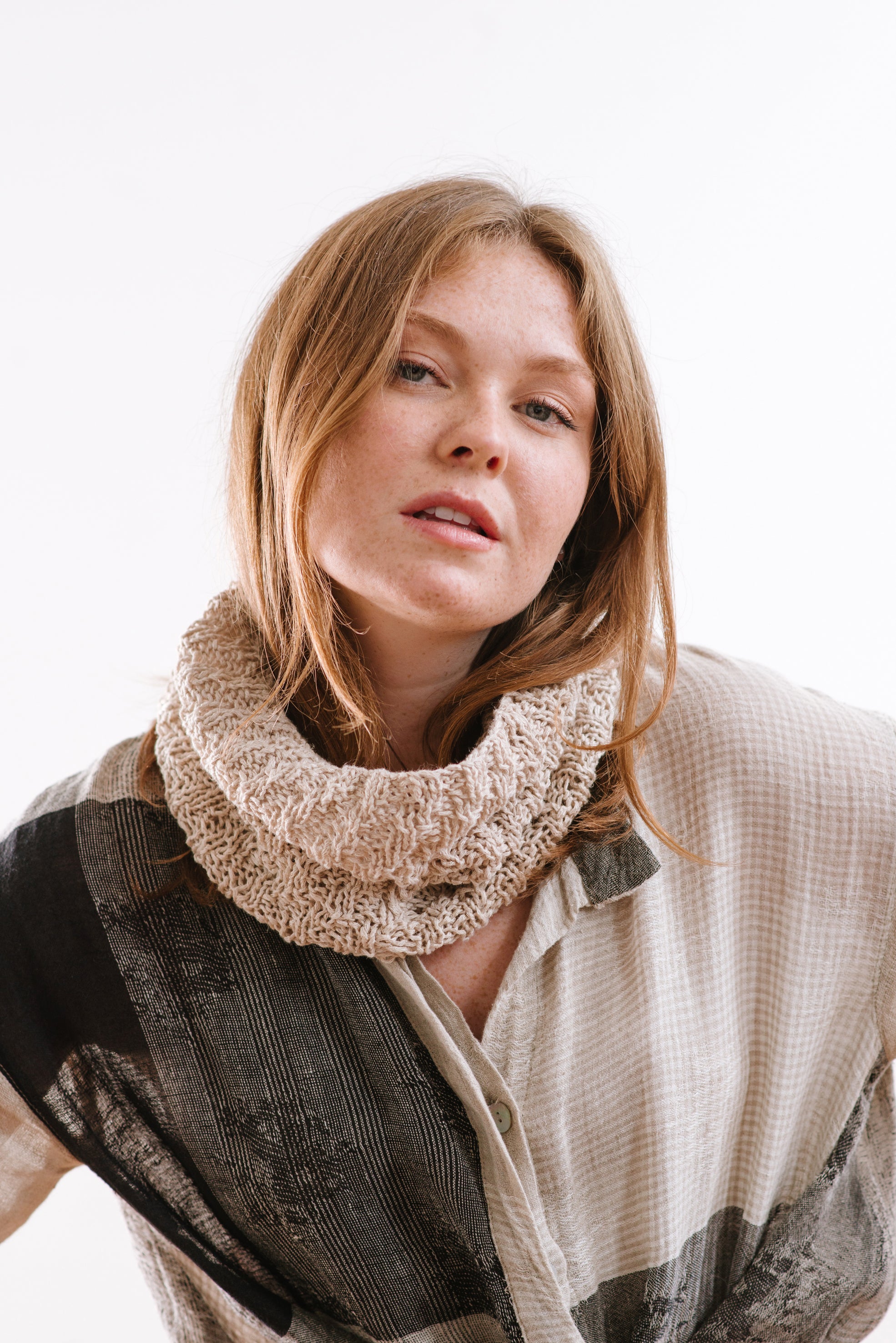 spiral rib cowl kit – Quince & Co.