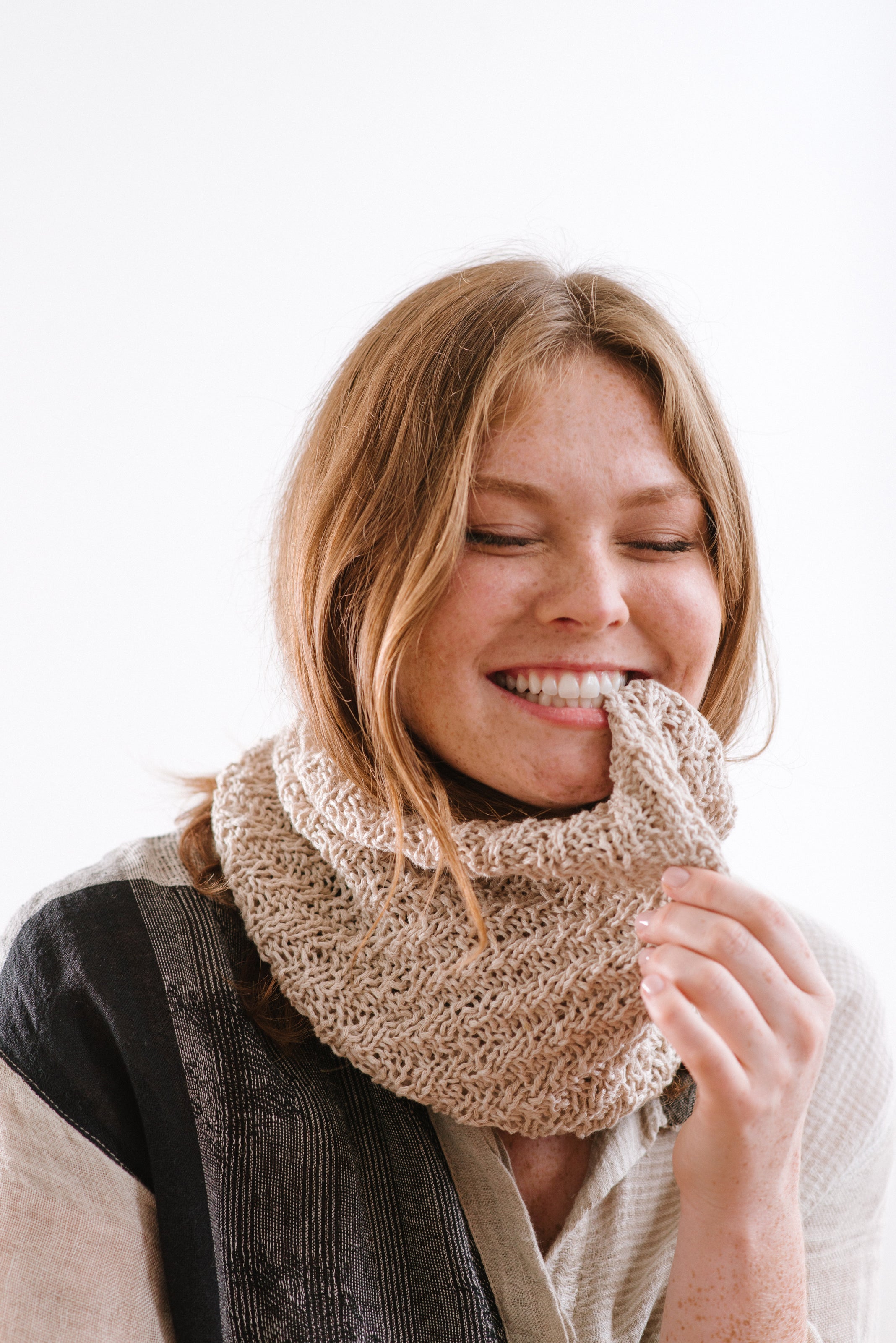 spiral rib cowl kit – Quince & Co.