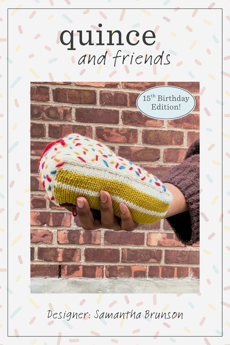cake bag charm knit kit