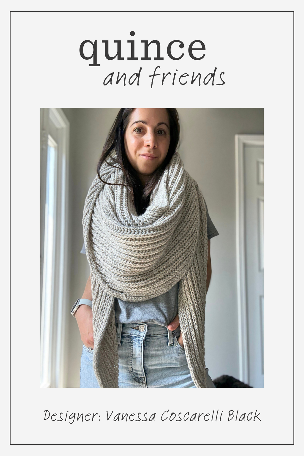 ana shawl knit kit – Quince & Co.