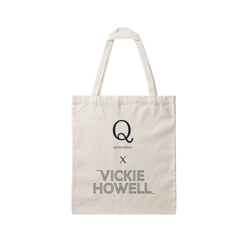 FREE Vickie Howell Tote Bag (limit 1 per order)