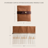 standard canvas interchangeable needle case - book - Image 19