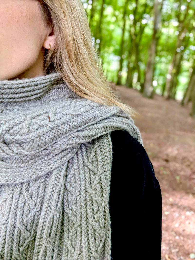lothian scarf knit kit