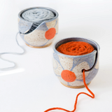 daisy ceramic yarn bowl - book - Image 5