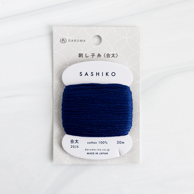 Daruma Sashiko thread, Regular Size Skein - The Sashiko Store