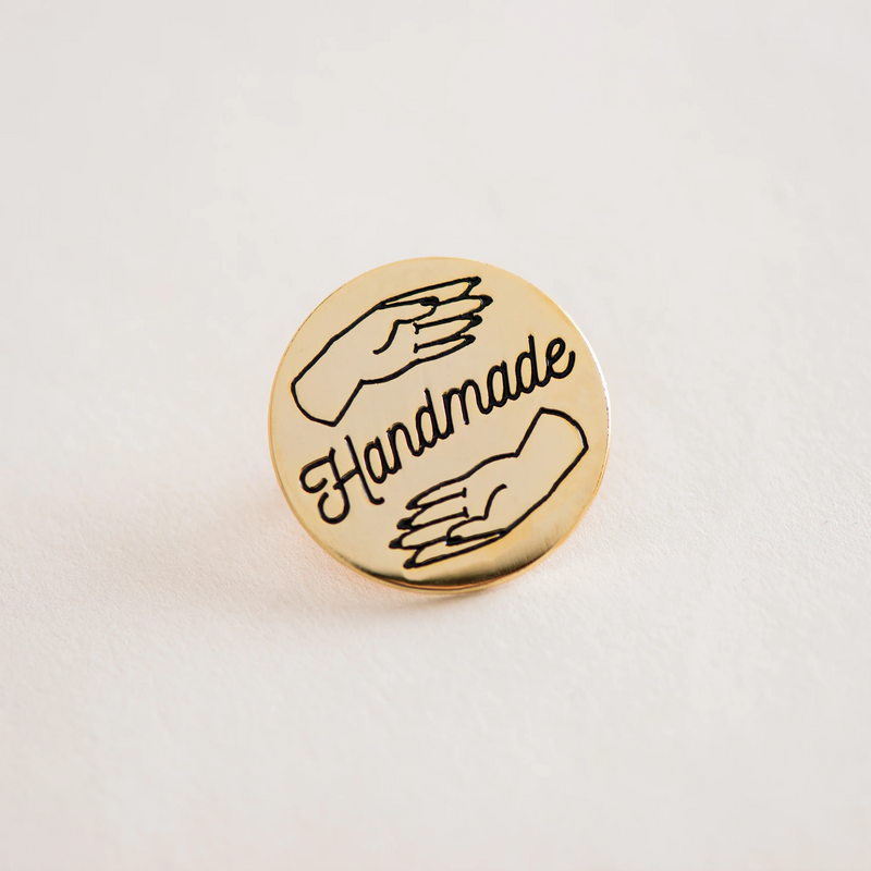 handmade pin - book - Image 1