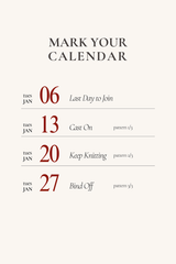 mystery knit along: a design by pam allen - pattern - Image 2