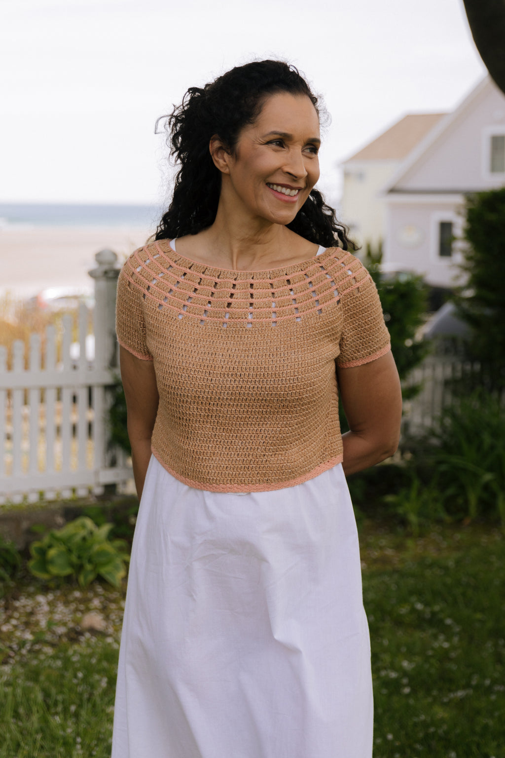 【最終値下げ】holiday CROCHET TOPS Greda Cotton Top Crochet Pattern – Quince & Co.